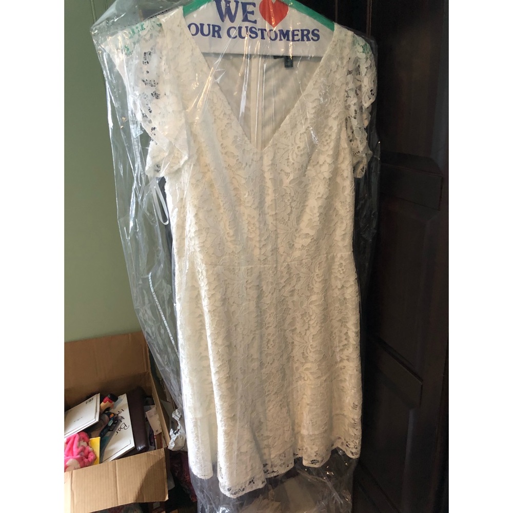 Ralph Lauren White Lace short dress